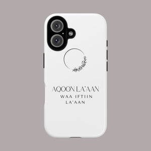 Minimalist iPhone Case- Aqoon