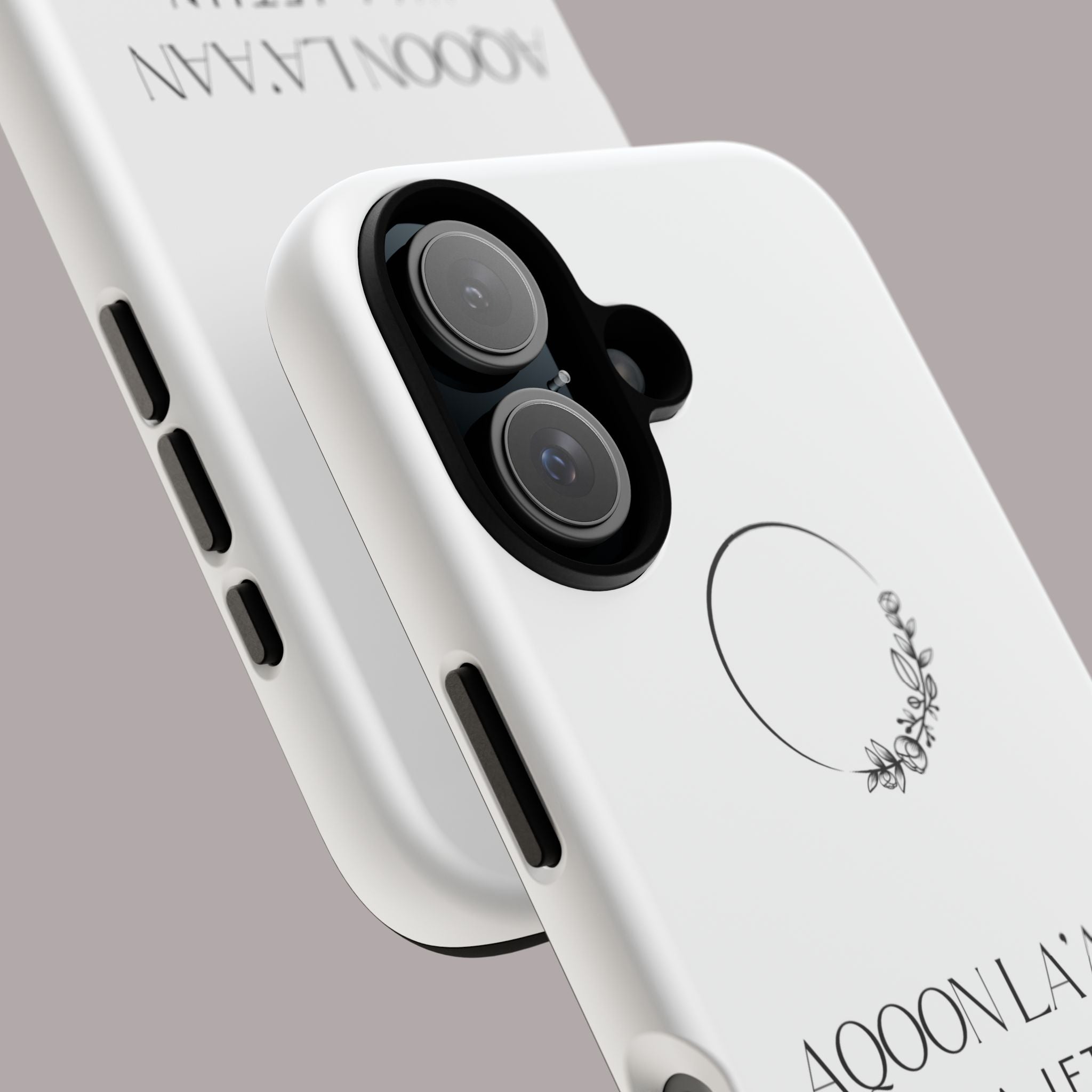 Minimalist iPhone Case- Aqoon