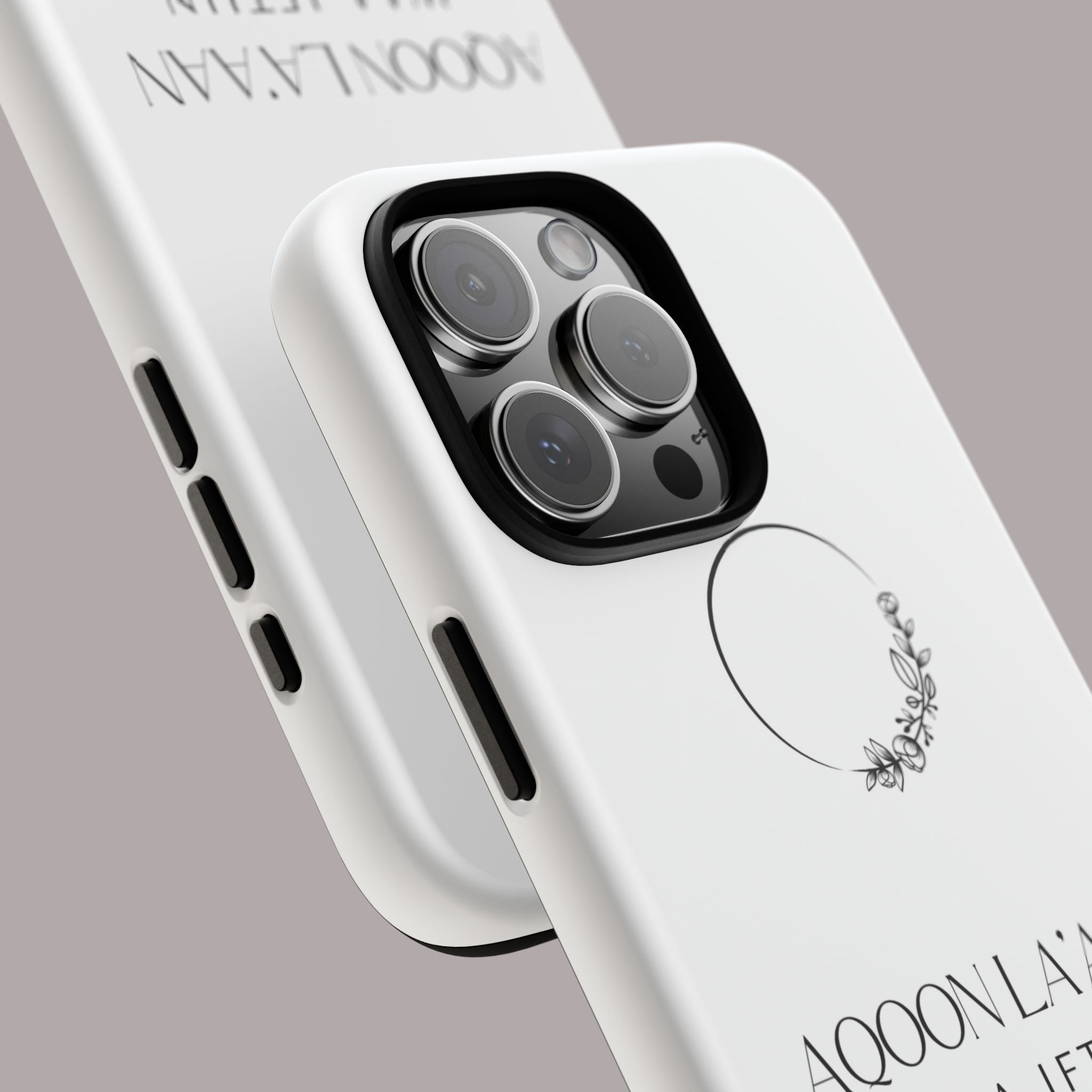 Minimalist iPhone Case- Aqoon