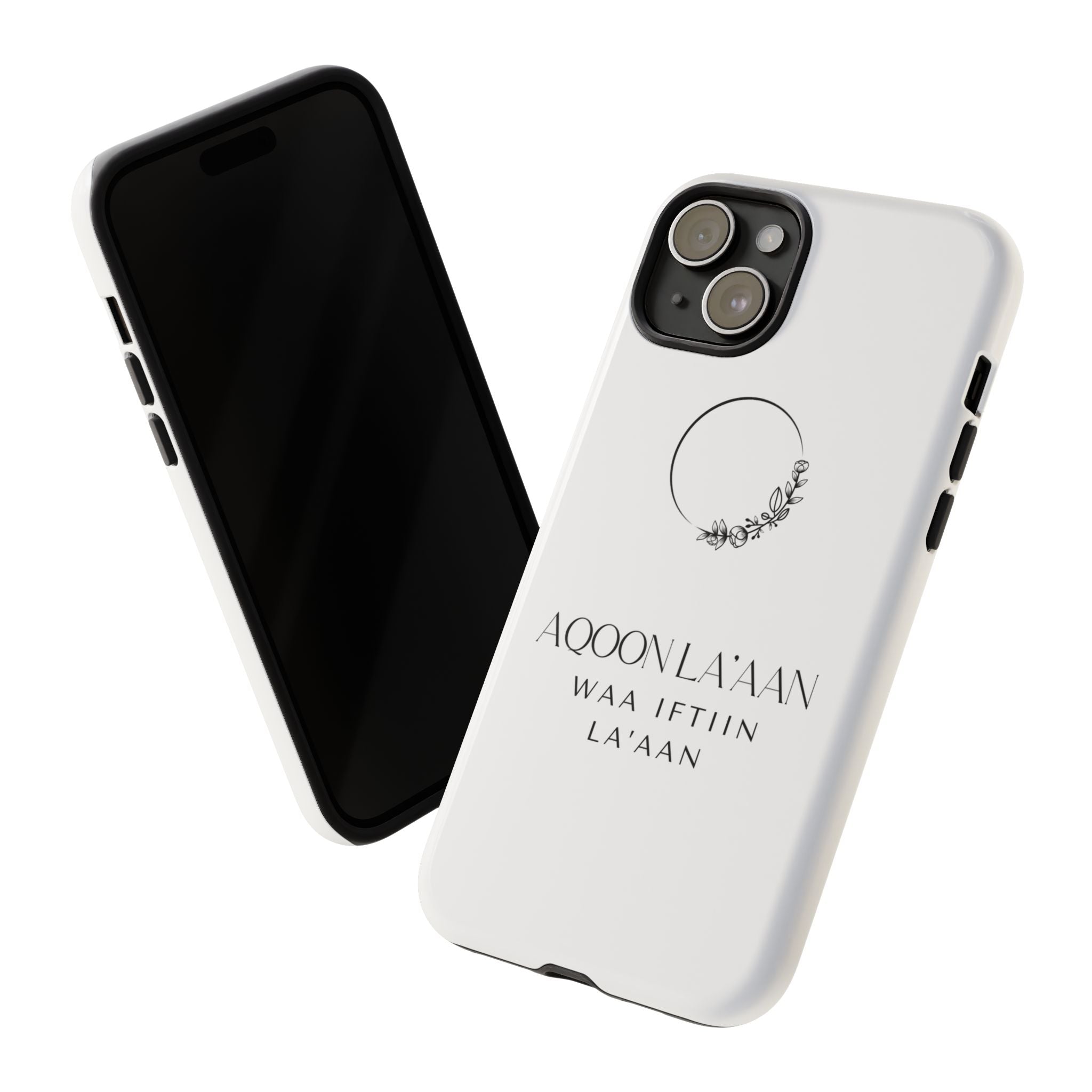 Minimalist iPhone Case- Aqoon