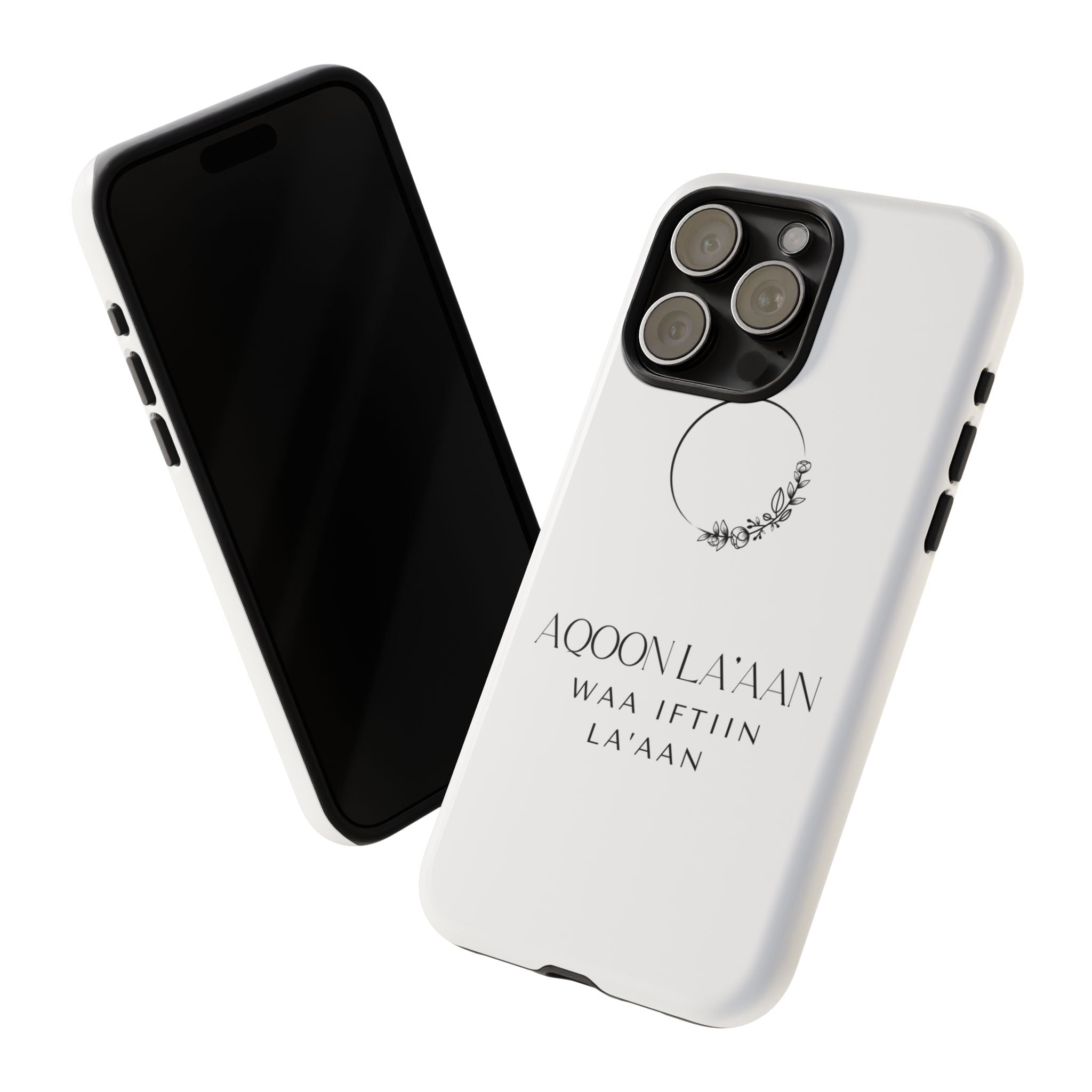 Minimalist iPhone Case- Aqoon