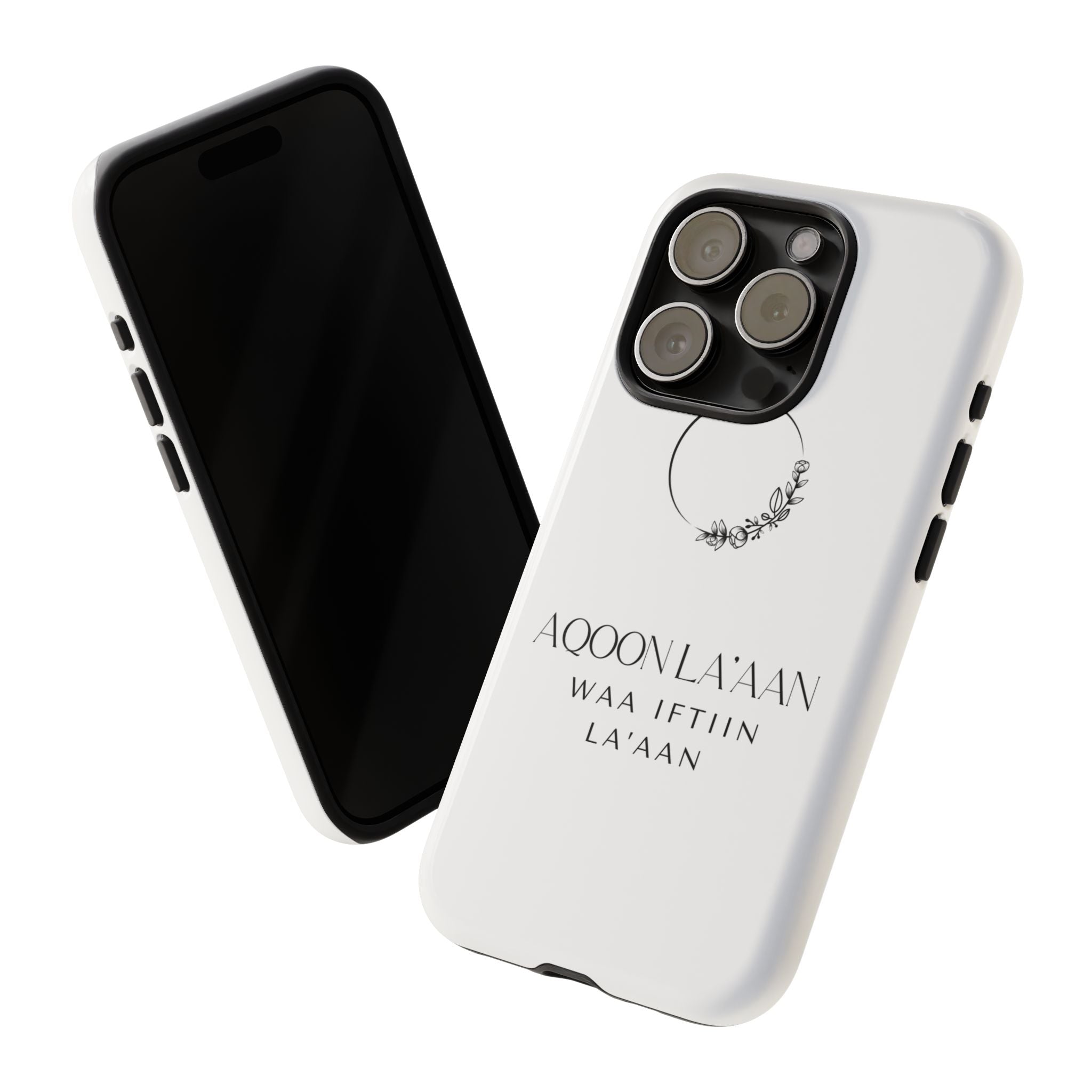 Minimalist iPhone Case- Aqoon