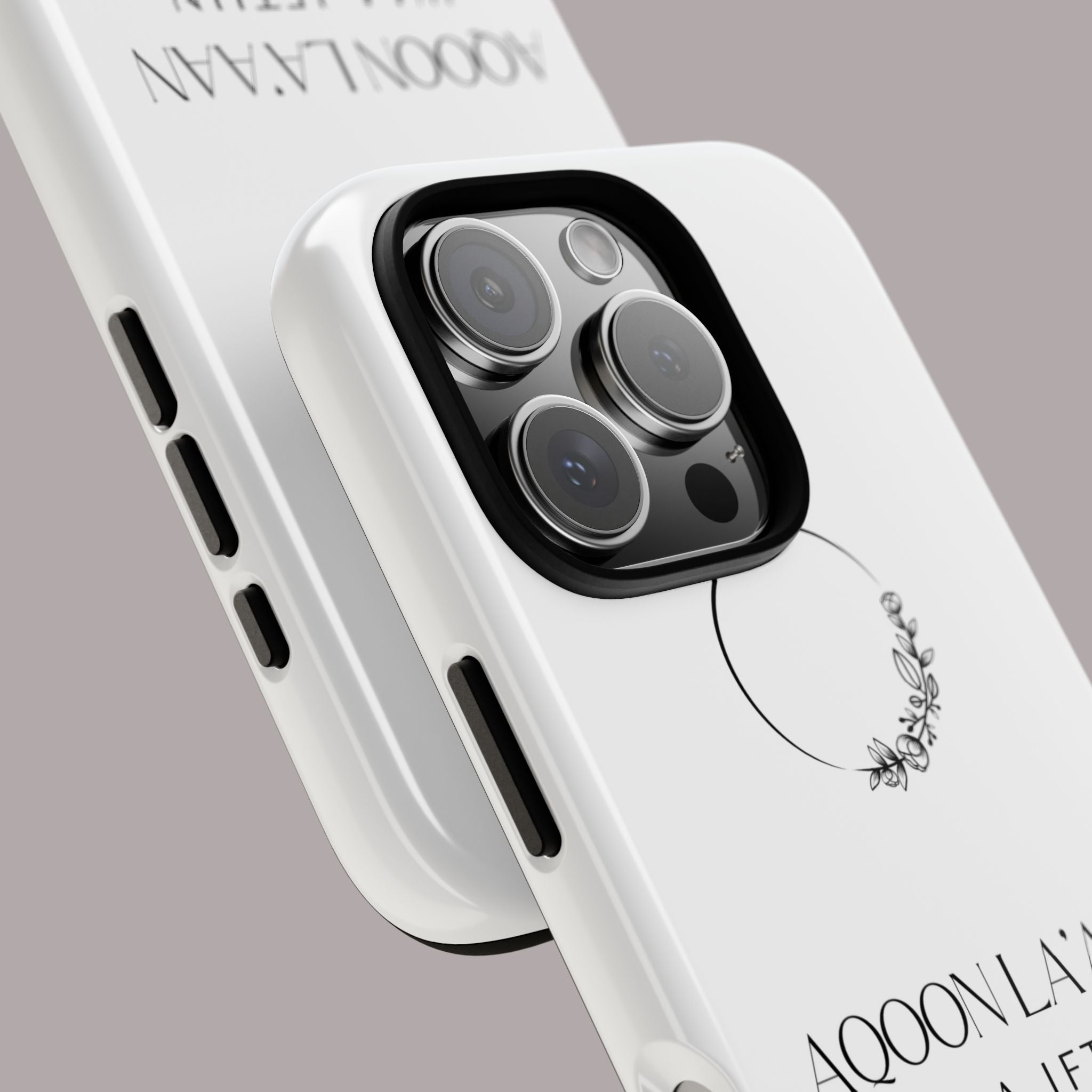 Minimalist iPhone Case- Aqoon