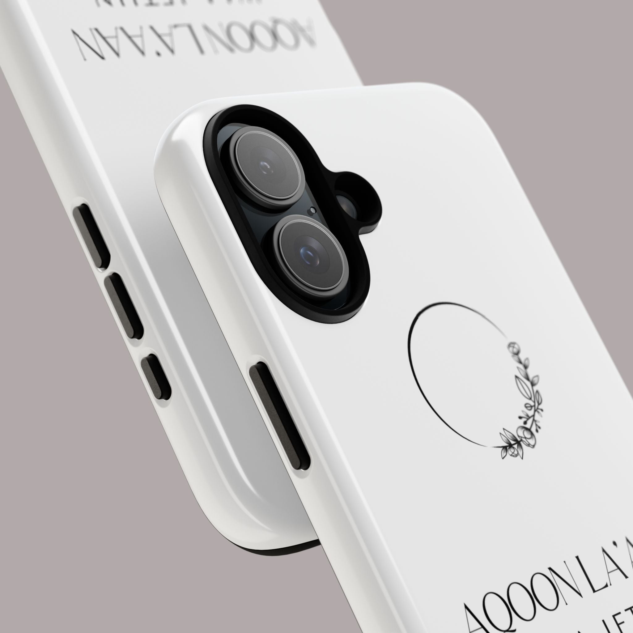Minimalist iPhone Case- Aqoon