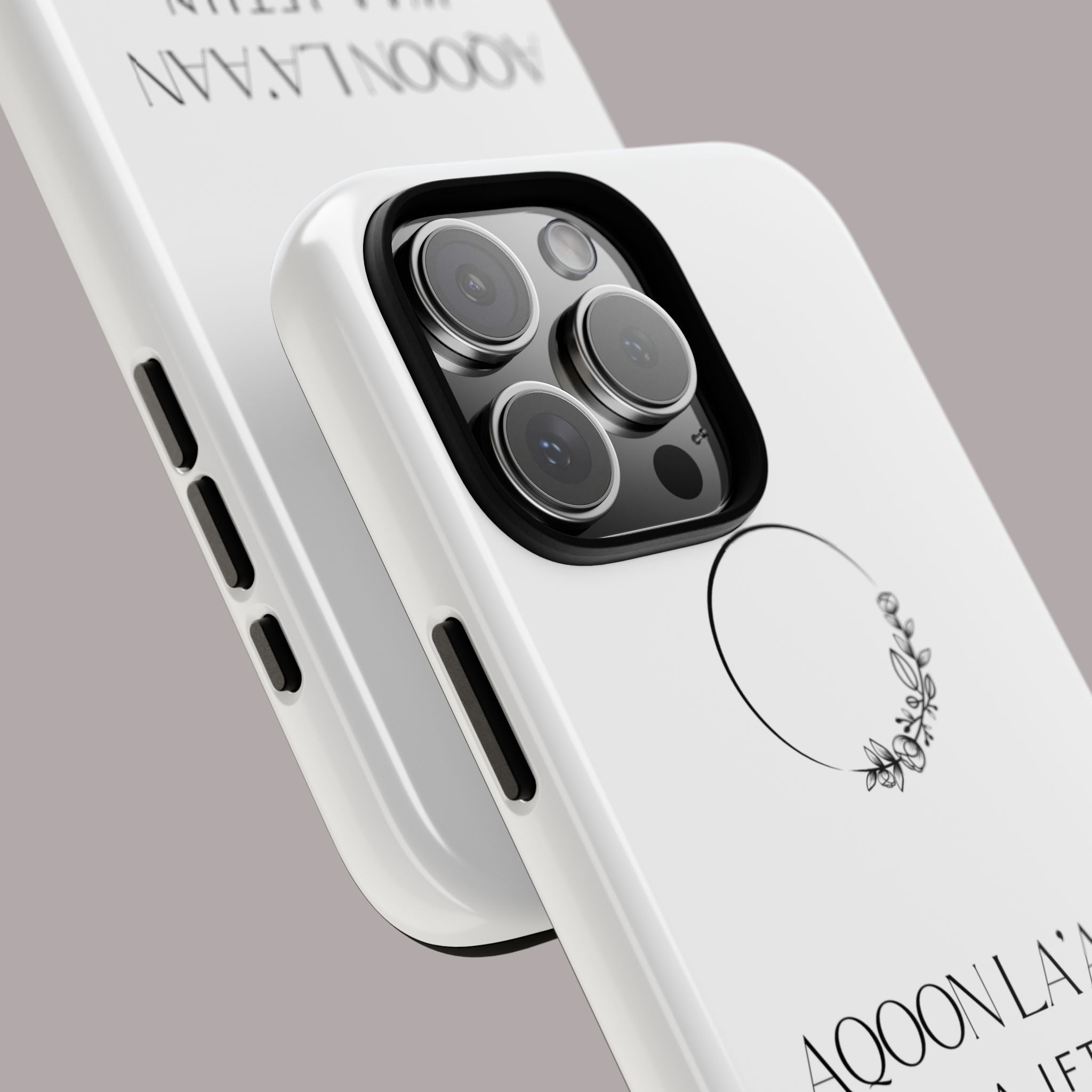 Minimalist iPhone Case- Aqoon