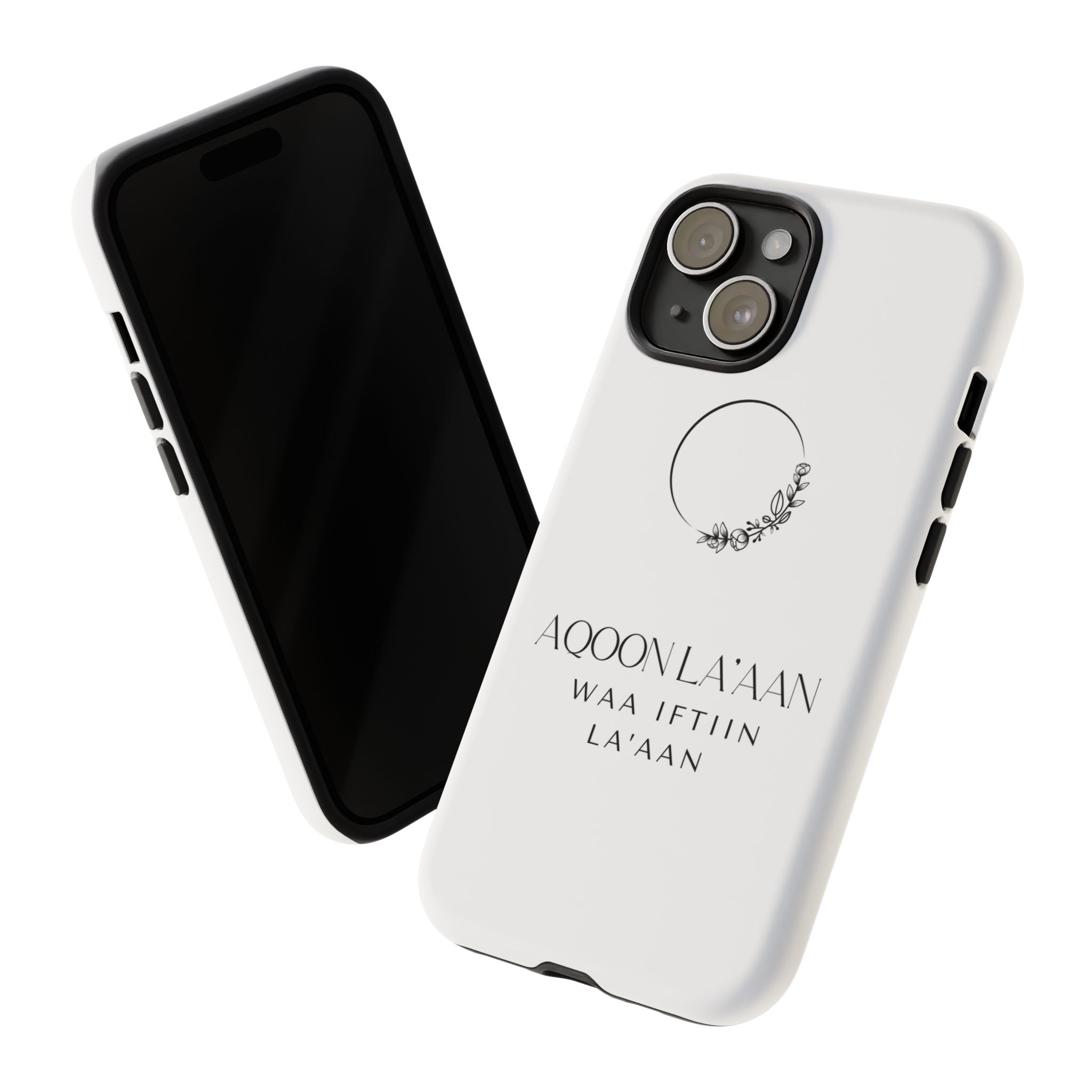 Minimalist iPhone Case- Aqoon