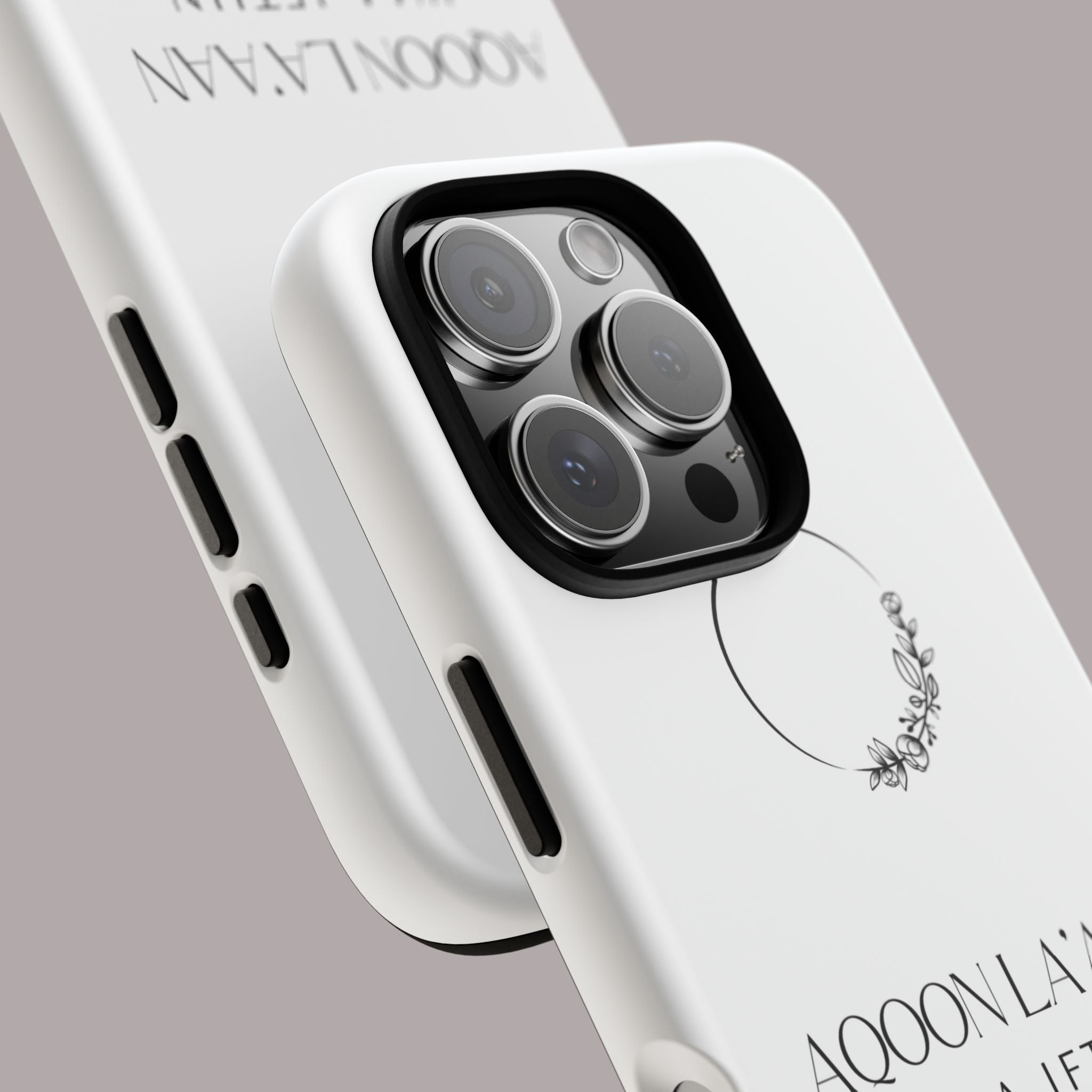 Minimalist iPhone Case- Aqoon