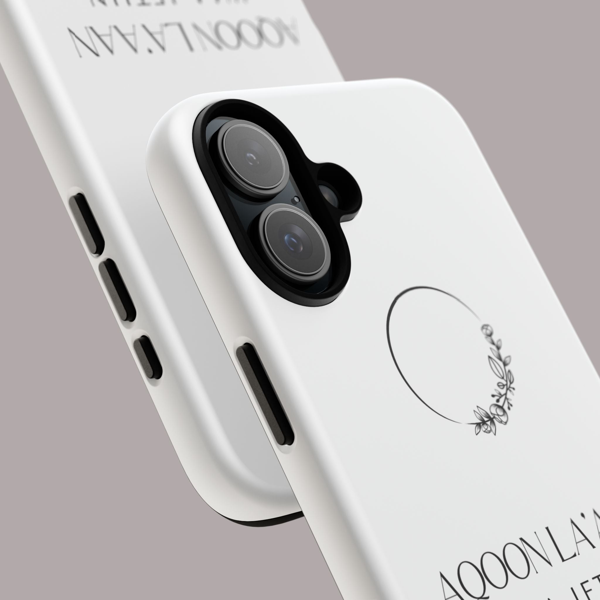 Minimalist iPhone Case- Aqoon