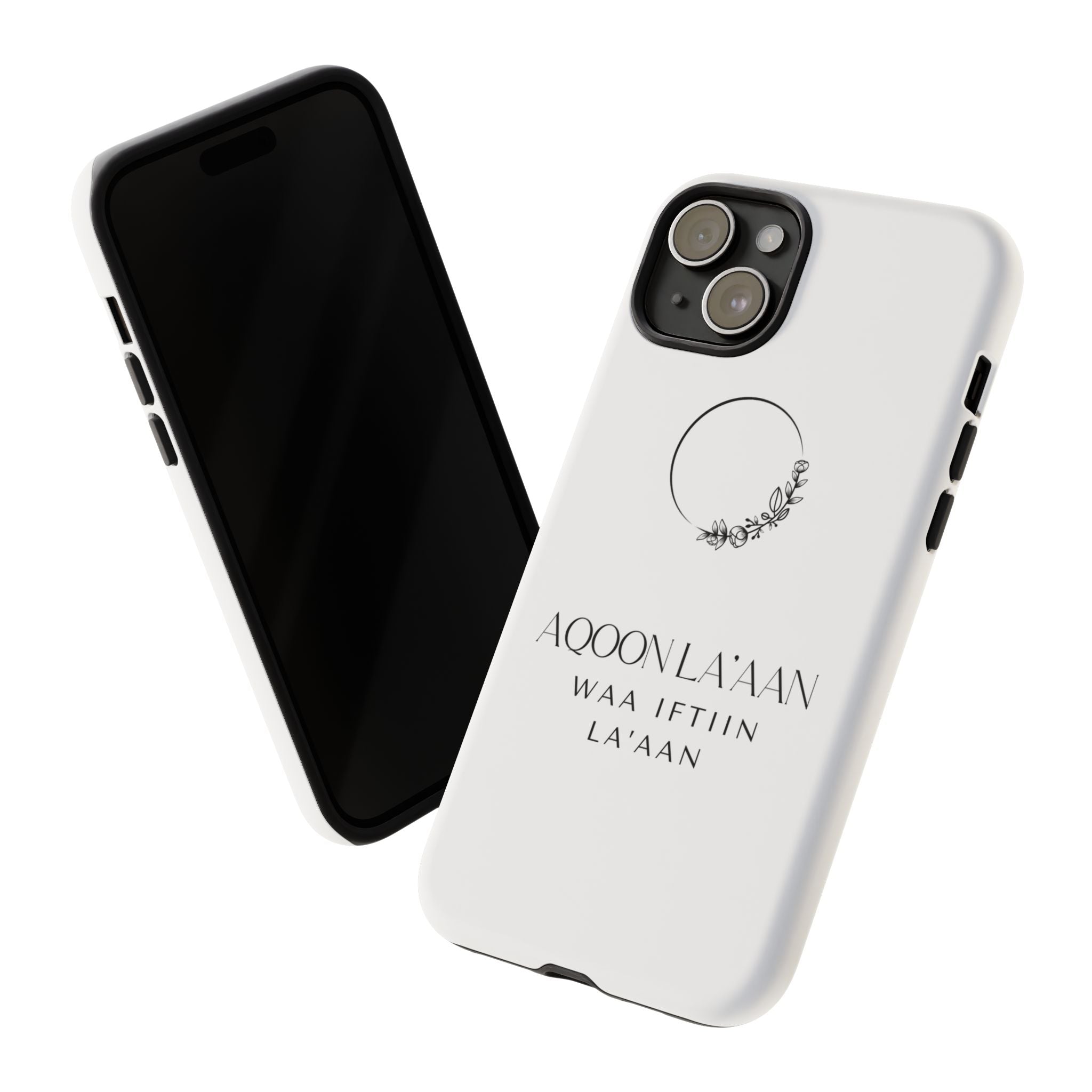Minimalist iPhone Case- Aqoon