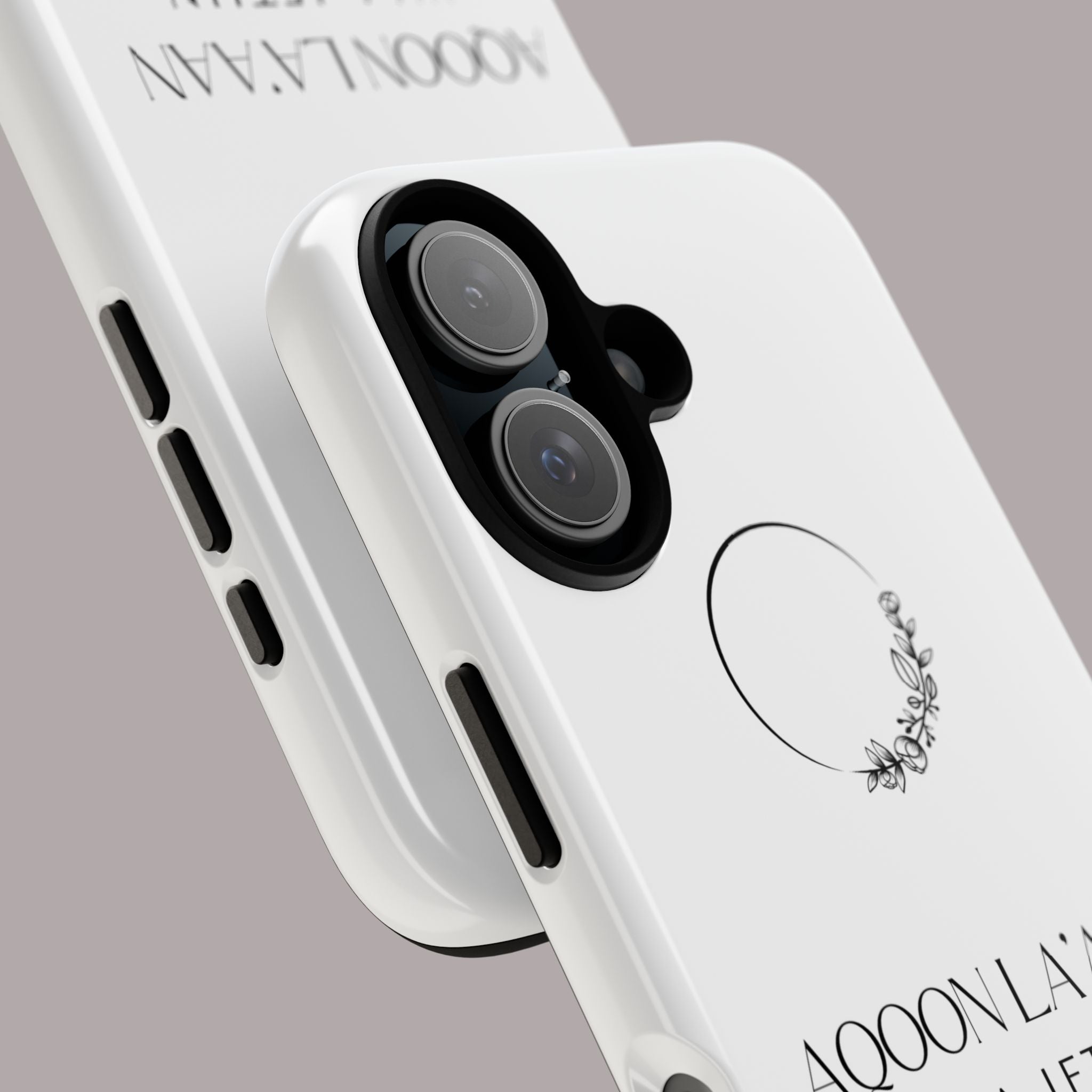 Minimalist iPhone Case- Aqoon